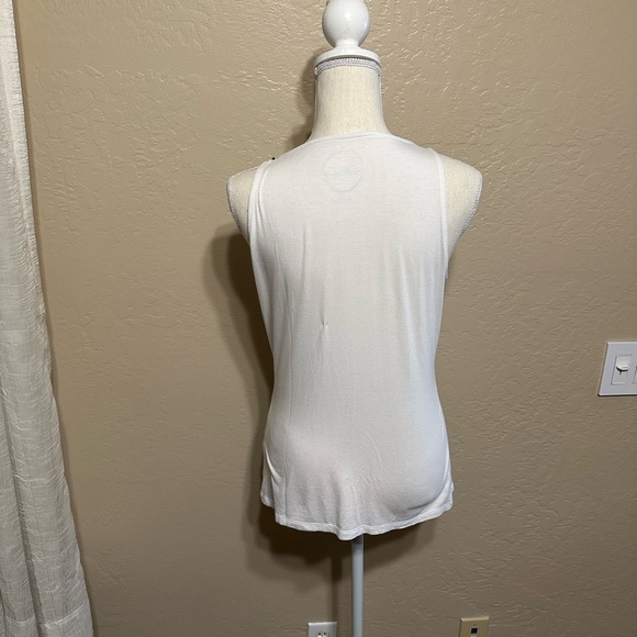 INC International Concepts White Tank Top (NWT) - Picture 5 of 10